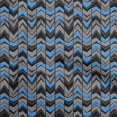 thumbnail image 1 of oneOone Georgette Viscose Blue Fabric Geometric Craft Projects Decor Fabric Printed By The Yard 42 Inch Wide, 1 of 5