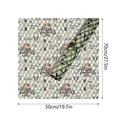 thumbnail image 2 of Clearance! Mattes White Cowhide Father'S Day Gift Wrapping Paper Gouache Nostalgic Gift Decoration Paper, 2 of 7