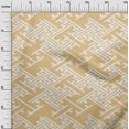 thumbnail image 3 of oneOone Rayon Dark Beige Fabric Geometric Sewing Material Print Fabric By The Yard 56 Inch Wide, 3 of 4