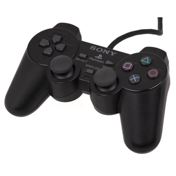 Refurbished Sony Playstation 2 PS2 Fat Video Game Console Black