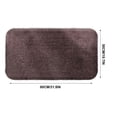 thumbnail image 3 of 31.5x19.7 Inches Microfiber Bathroom Rugs Bath Mat Extra Thick, Soft , Absorbent, Bath Rugs For Bathroom, 3 of 4