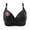 Black#bras for women plus, variant on FAVIPT Women's Plus Size Bra Breathable Push Up Daily Bras Adjustable Wireless Floral Print Bra Comfort Senior Underwear Beige,S