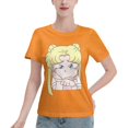 thumbnail image 1 of Women's Basic Short Sleeve T-Shirt Sailor Moon Q Edition Tsukiha, 1 of 6