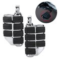 thumbnail image 4 of Motorbike Pedals, Aluminum Alloy Rubber Motorcycle Footpegs Slip   For Modification Replacement For, 4 of 8