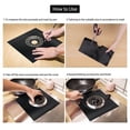 thumbnail image 3 of Boovnll Kitchen Gadgets, Reusable 4Pcs Aluminum Gas Foil Stove Protector Cover Liner Clean Mat Pad, Home and Kitchen, Kitchen, Kitchen Tools, 3 of 9