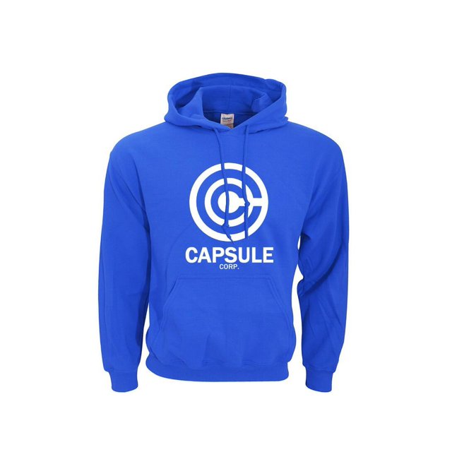 Capsule corp hoodies (Bluewhite, L)