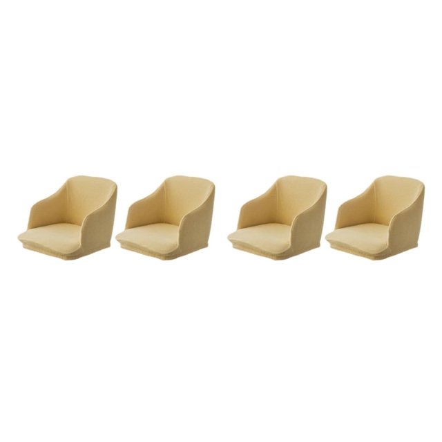 Redempat 2x Effortless Chair Transformation High Elastic Armchair Covers For Easy Care cream-coloured 2Set