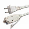 thumbnail image 1 of EXT-8W - EXTENSION CORD 2/16 8FT WHT SPT, 1 of 1