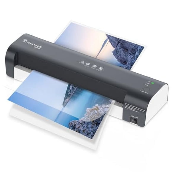 Bonsaii 13 Inch Laminator Machine with Never Jam Technology, Laminator Machine 11x17 Inch with Laminating Sheets, Laminating Machine for Home, Office, and