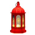 thumbnail image 2 of LED Wind Lights Ramadan Lantern Lamp Hanging Candle Lanterns outdoor Holiday for Event Decor red, 2 of 8