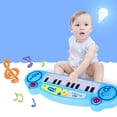 thumbnail image 2 of Sentmoon Girls Toys Kid Keyboard Piano With Microphone12 Keys Keyboard Piano Kids Multifunction Music Educational Instrument Toy Keyboard Piano For 345 678 Girls And Boys, 2 of 7