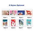 thumbnail image 2 of Merry Christmas Cards DIY Handmade Cards Round Drill Greeting Cards, 2 of 8
