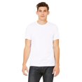 thumbnail image 1 of Bella Canvas Mens CVC Jersey Tee, L, Solid White Blend, 1 of 3
