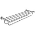 thumbnail image 1 of Avanities 26-in. W Round Stainless Steel Towel Bar In Brushed Stainless Steel Color AI-34559, 1 of 8
