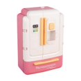 thumbnail image 1 of HILABEE Children Pretend Play Toy Birthday Gift Simulation Refrigerator for Children Pink, 1 of 9