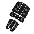 thumbnail image 1 of EVA Surfboard Deck Traction Pads, Deck Grip Mat Waterproof Durable Surf Tail Pad Mat  For Surf Black, 1 of 8
