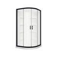 thumbnail image 1 of A&E Bath and Shower MONA-40-BLK-KIT Shower Kit, 1 of 3