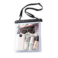 thumbnail image 2 of Waterproof Shoulder Bag Swimming Surfing Beach Water Playing Phone Transparent Toiletry Pouch, 2 of 8