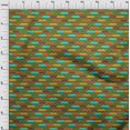 thumbnail image 4 of oneOone Polyester Spandex Forest Green Fabric Geometrical Sewing Craft Projects Fabric Prints By Yard 56 Inch Wide, 4 of 4