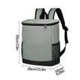 thumbnail image 3 of CUITING Sac à Dos Isotherme Sac Réfrigérant Étanche pour Extérieur avec Isolation Supérieure pour Camping Randonnée Pique-Niques, 3 of 5