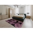 thumbnail image 4 of Ahgly Company Indoor Square Abstract Raspberry Purple Abstract Area Rugs, 8' Square, 4 of 6