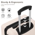 thumbnail image 4 of Sunbee Suitcase Set 3 Piece Luggage Set Carry On Hardside Luggage with TSA Lock Spinner Wheels, 4 of 6