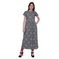 thumbnail image 1 of Moomaya Kurtis en Coton à Fente avant pour Femmes, Kurti Longue Imprimée, Robe, Haut Indien, 1 of 5
