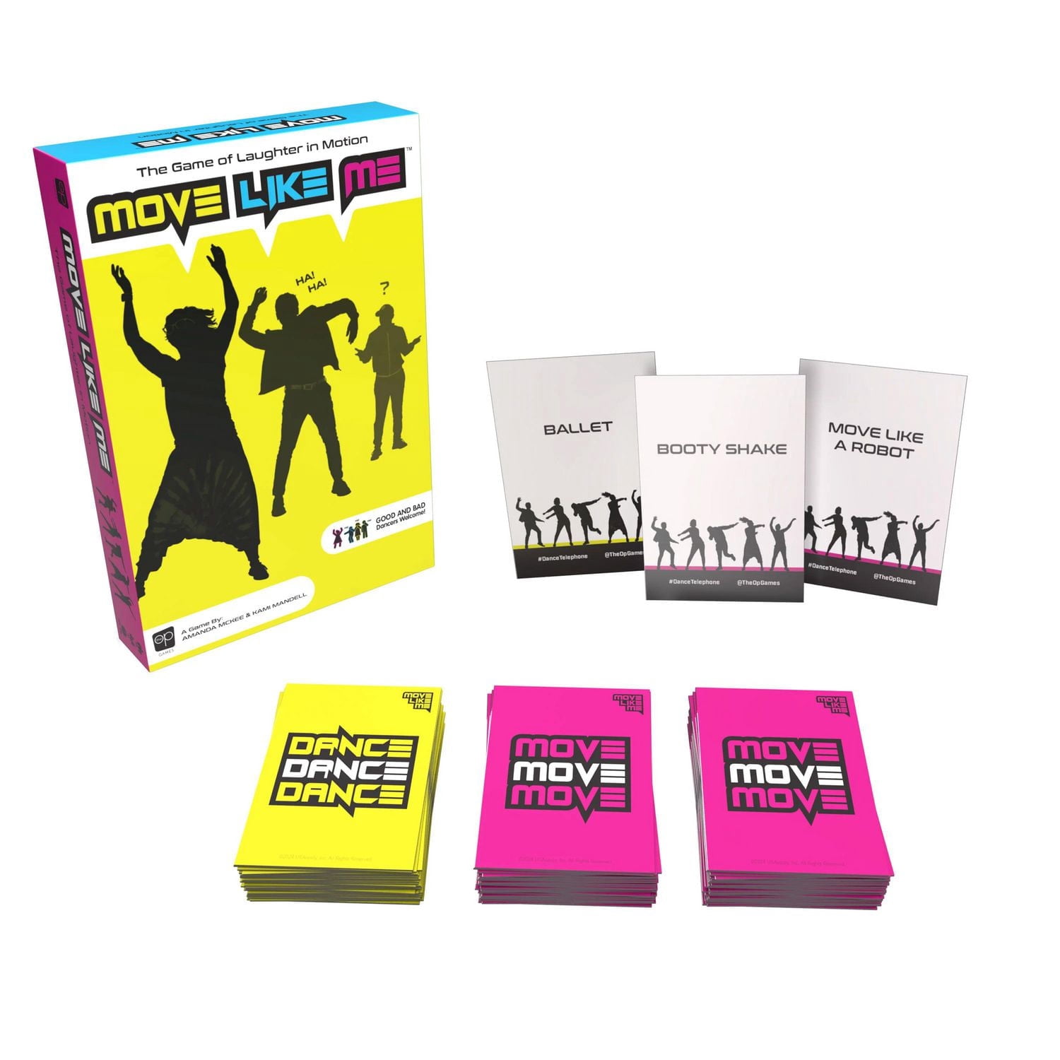 USAopoly Move Like Me Jeu De Cartes