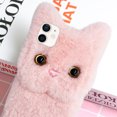 thumbnail image 2 of Étui de Téléphone Chat en Peluche, Étui Protecteur de Téléphone Adorable, Compatible avec iPhone 12 mini, 2 of 5