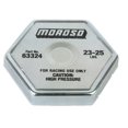 thumbnail image 2 of Moroso Performance Radiator Cap 63324 23 Pounds To 25 Pounds; Hexagon; Without Pressure Release Lever; Moroso Logo, 2 of 3