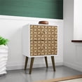 thumbnail image 2 of Manhattan Comfort Liberty 2.0 2 Drawer Nightstand in White, 2 of 8