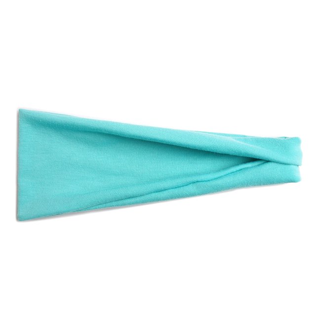 Wweixi Elastic Hair Bands For Comfort And High Elasticity Sweat Absorption 16cyan 1 1Set