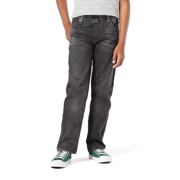 Levi Strauss Signature Boys' Athletic Fit Pull-On Jeans
