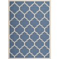 thumbnail image 1 of Safavieh Courtyard Blue Indoor Outdoor Rug - 9' x 12', 1 of 1