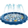 thumbnail image 1 of POINTERTECK 66.5” Sprinkler for Kids  Sprinkler Splash Mat Outdoor Lawn Water Toys  Kids Pool  Inflatable Splash Sprinkler Pad  Summer Party Play Set for Kids, 1 of 7