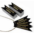 thumbnail image 3 of Inkdotpot Happy Retirement Bottle Tag Real Gold Foil Favor Hang Tags Pack Of 100, 3 of 6