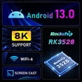 thumbnail image 4 of H96 MAX RK3528 Media Player Set-top Box for Android 13 (2GB+16GB-UK), 4 of 10