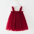 thumbnail image 1 of Cowsor Baby Girl Dress Flower Tulle Party Dresses Princess Pageant Birthday Wedding, 1 of 5
