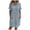 a-Blue, variant on Women's Comfortable New Casual Teenager Casual Dresses Solid Color Button Mid Dressed for Womens Length Short Sleeve Loose Casual Maxi Dress Shirt Casual Dress