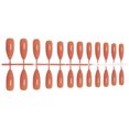 thumbnail image 4 of 1 Set False Nails Wear-resistant Fashionable Classic Trend Different Colors Exquisite Appearance Distinctive Fake Accessories SM17-2246 Caramel, 4 of 4