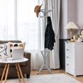 thumbnail image 2 of Giantex Coat Rack Free standing, Wooden Coat Rack Tree with 12 Hooks and Umbrella Stand, Entryway Hall Tree for Hats Clothes Handbags (Grey), 2 of 4