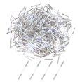 thumbnail image 1 of Uxcell Elastic Barbed Cord 2 Inch / 52mm, 200 Pcs 2mm Loop Stretch Round String with Metal Barb Fasteners for Hats Masks Menus Crafting Book, White, 1 of 1