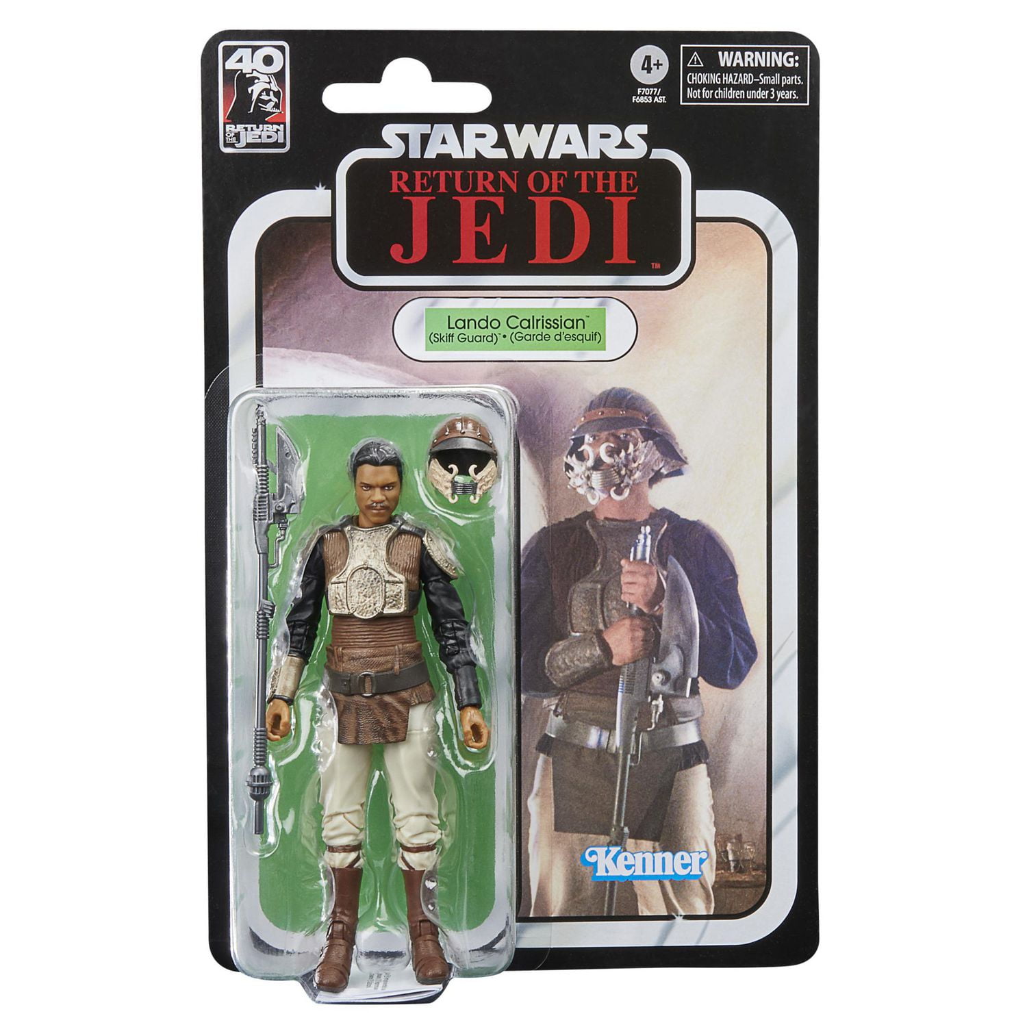 Star Wars The Black Series, Lando Calrissian, figurine de collection de 15 cm, Star Wars : Le retour du Jedi, 40e anniversaire, dès 4 ans
