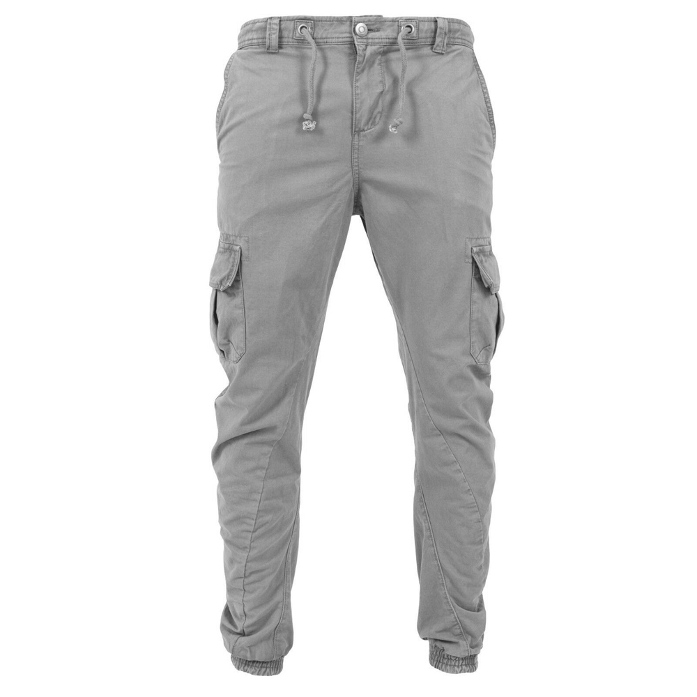 Pantalons pour Hommes à Taille Haute avec Fermeture Gigogne Monochrome Résistant à l'Usure