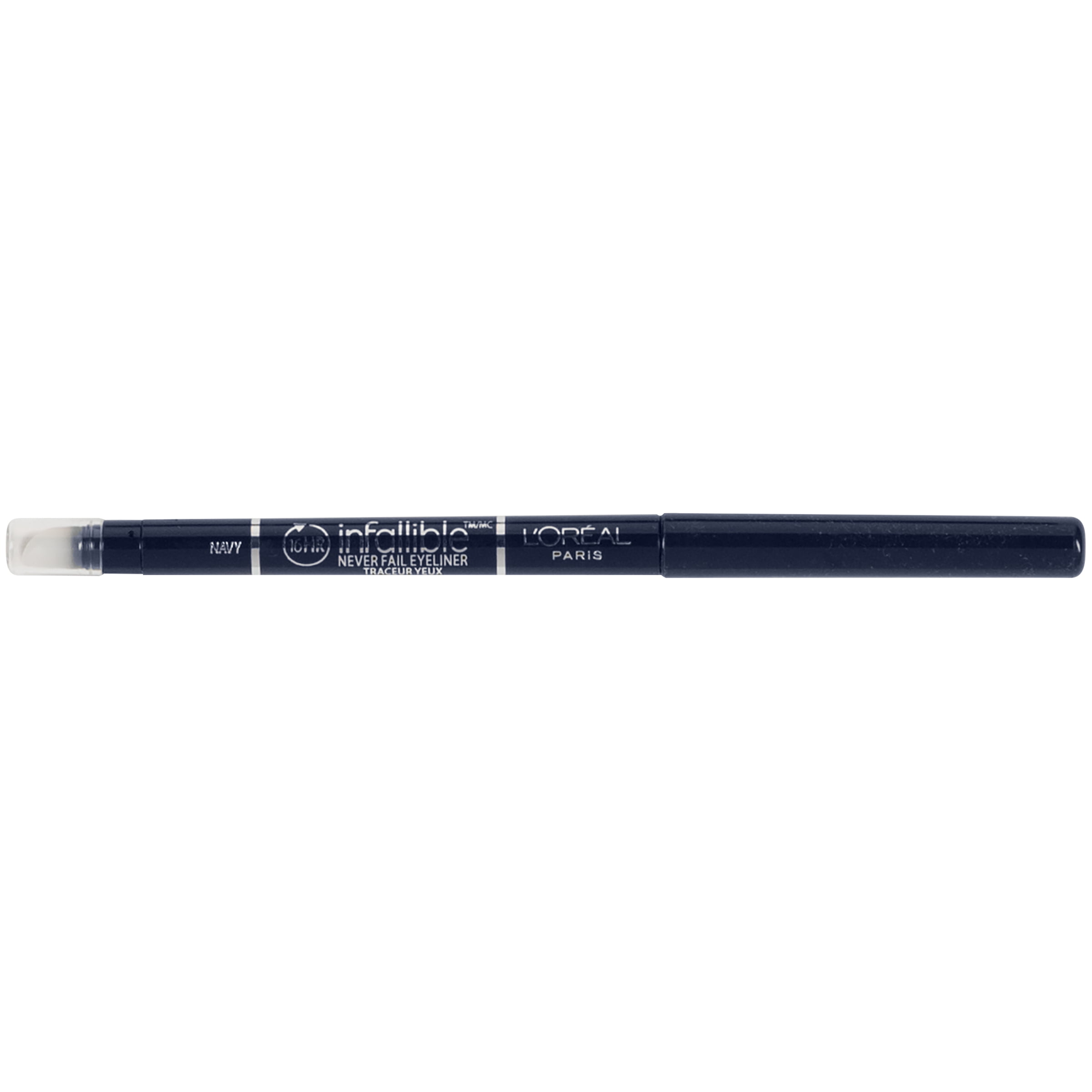 L'Oréal Paris Traceur Infallible Original, Crayon traceur mécanique avec estompeur intégré, Marine