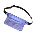 thumbnail image 2 of ziyahi Swimming Waterproof Pouch Dry Bag with Adjustable Waist Strap Blue, 2 of 8