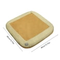thumbnail image 3 of PRETXORVE Winter Heating Pad USB Powered Portable Heated Seat Cushion Washable Seat Cushion Classroom Dormitory Household Heating Cushion for Long Time Sitting, 3 of 6