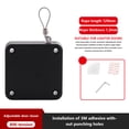 thumbnail image 2 of Openpig Punch-Free 800g Automatic Screen Door Closer, Storm Door Closer, Sliding Screen Auto Door Closer with Steel Drawstring for Bathroom, Bedroom, Studyroom, 2 of 3