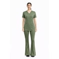 thumbnail image 1 of FLEX SCRUBS™ ladies flared scrub pants, 1 of 4