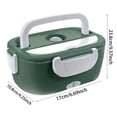 thumbnail image 2 of Portable Lunch Warmer for Outdoor Travel Insulated Heating Container with Adjustable Temperature Control and Rechargeable Battery for Camping and Hiking, 2 of 5